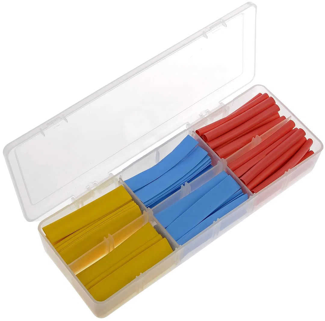 87501 – DORMAN Heat Shrink Tubing Assortment, With 2.5 Inch Length Tubes/ Storage Case Total Of 100 Pieces